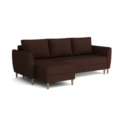 Kleines Ecksofa IBIS Z1 auf hohen Beinen mit Schlaffunktion (240 x 140 cm) - 8