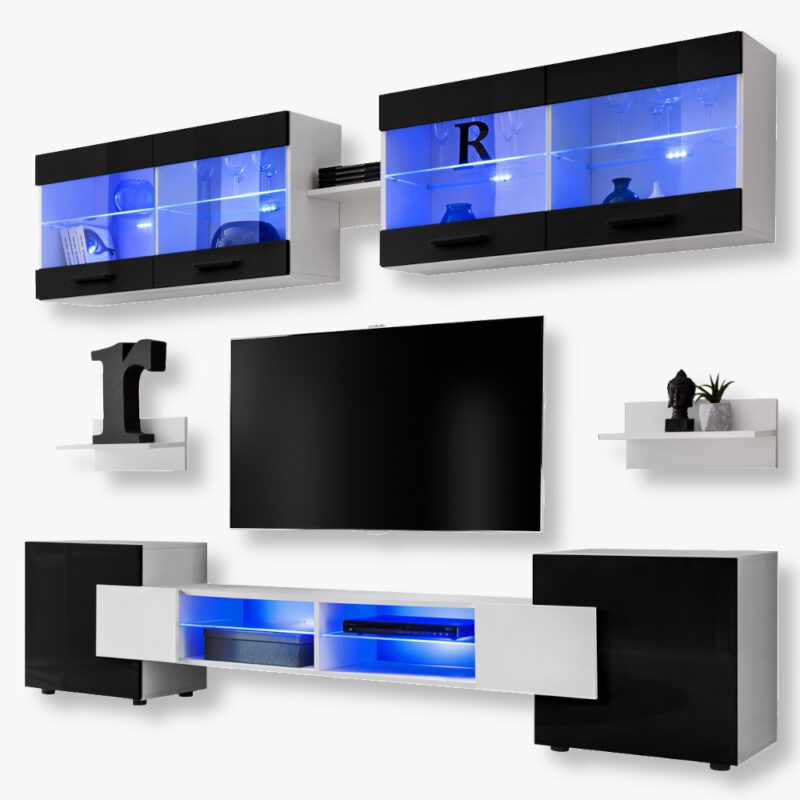 Foggia Blu White Black