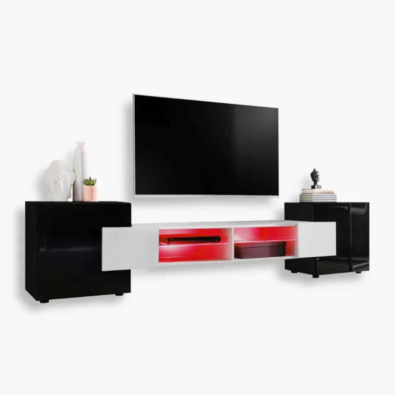 Merano RGB Black White Black