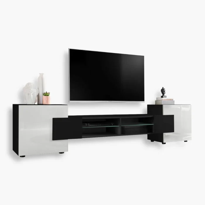 Merano noLED Black Black White 1