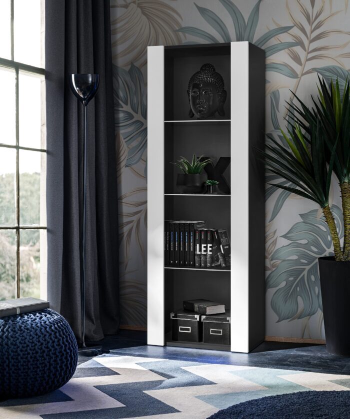 OPEN VERTICAL 159 noLED Black White