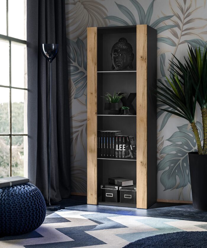 OPEN VERTICAL 159 noLED Black Wotan
