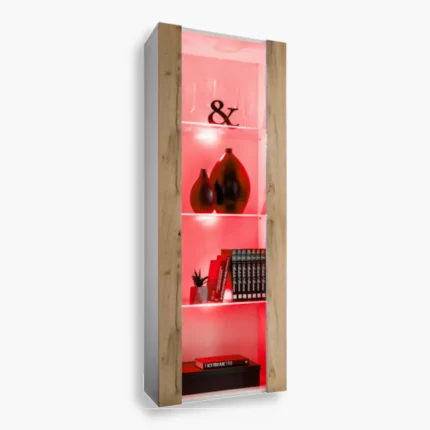 Tivoli Schrank, Wotan/Weiß RGB LED Beleuchtung
