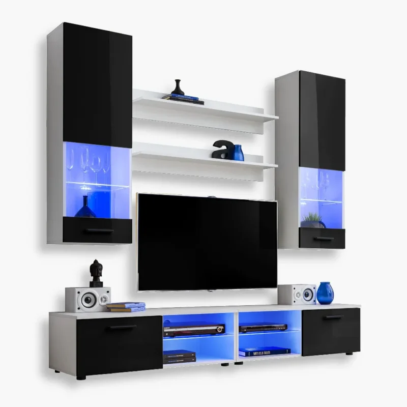 Varallo Blu White Black