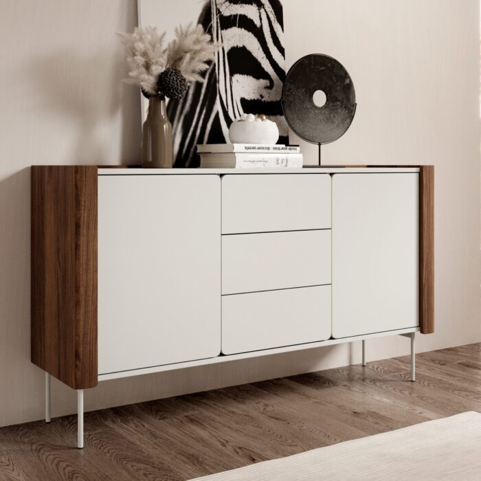Guelph KSZ141 – commode, noyer, cachemire, largeur 141 cm, hauteur 82 cm, profondeur 39 cm – Image 3