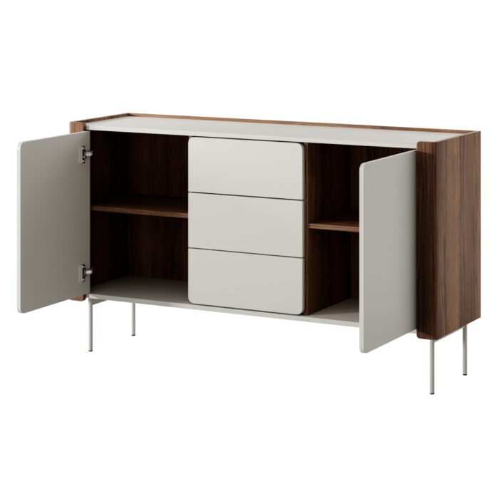 Guelph KSZ141 – commode, noyer, cachemire, largeur 141 cm, hauteur 82 cm, profondeur 39 cm – Image 4
