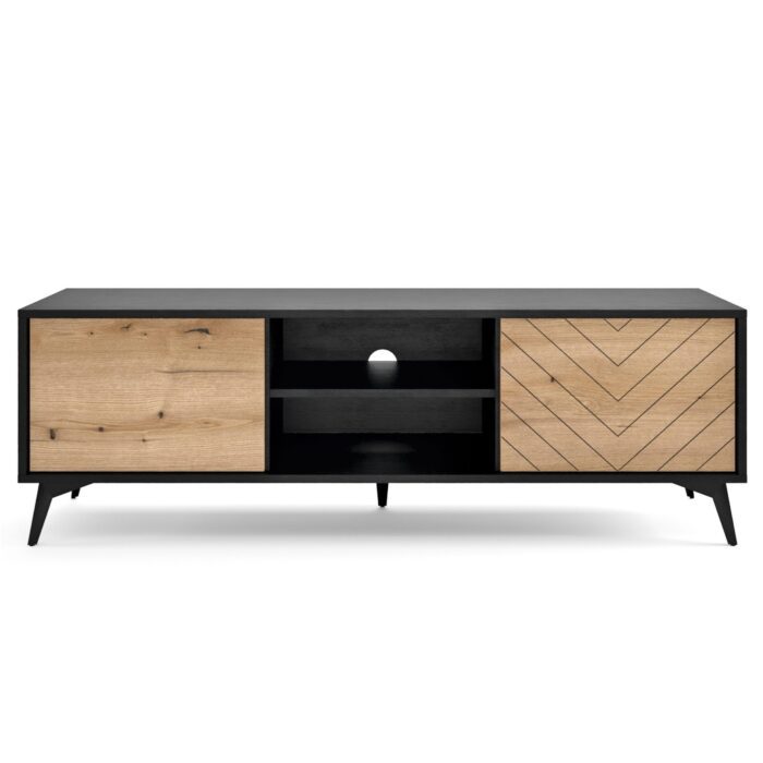 Jaspis TV-Schrank 154 cm – Breite 154 cm, Höhe 56 cm, Tiefe 39 cm – Bild 2
