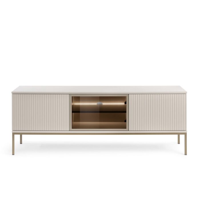 Laval RTV154 – TV-Schrank, Kaschmir, Breite 154 cm, Höhe 56 cm, Tiefe 39 cm – Bild 2