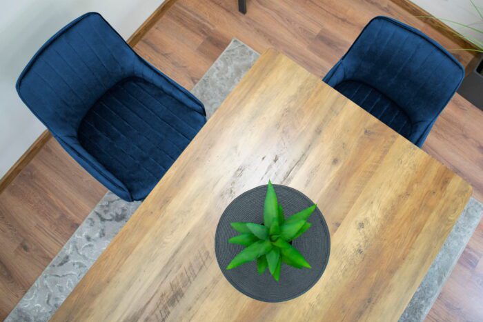 komodee Stuhl BERGAMO blauer Samt gepolstert mit Steppbeinen aus Metall für Wohnzimmer, Arbeitszimmer, Esszimmer, Schlafzimmer, Belastung 110 kg – Bild 11