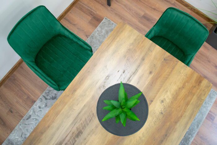 komodee BERGAMO chaise en velours vert rembourrée avec pieds en métal matelassé pour salon, salle à manger, bureau, capacité de charge jusqu’à 110 kg – Image 14