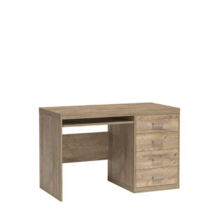 Biurko BALESTRAND - Oak - Drawers - 120 x 78 x 60 cm