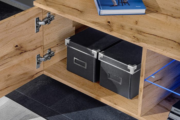 Zestaw Mebli RTV Varallo, Wotan/Wotan Oświetlenie LED RGB - obrazek 8