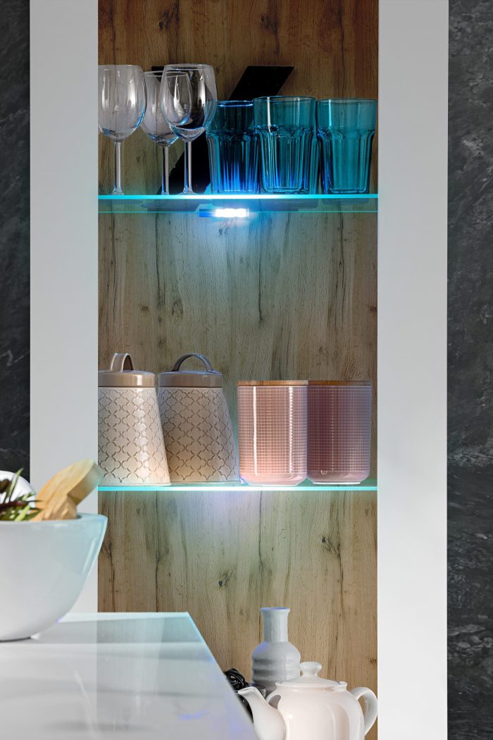 Witryna Tivoli, Biały/Wotan - obrazek 6