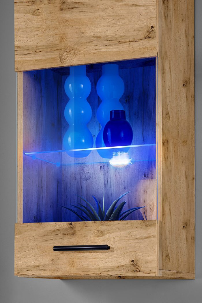 Zestaw Mebli RTV Varallo, Wotan/Wotan Oświetlenie LED RGB - obrazek 6