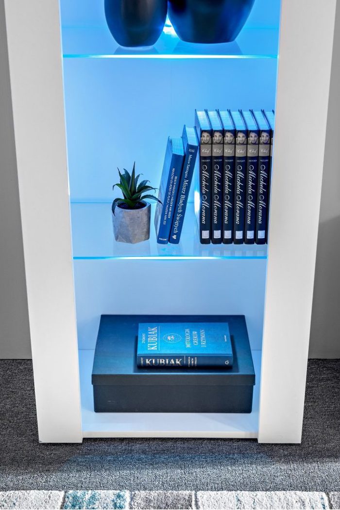 Zestaw Mebli RTV Tivoli Medio, Czarny/Czarny - obrazek 6