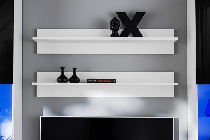 Zestaw Mebli RTV Varallo, Czarny/Biały - obrazek 5