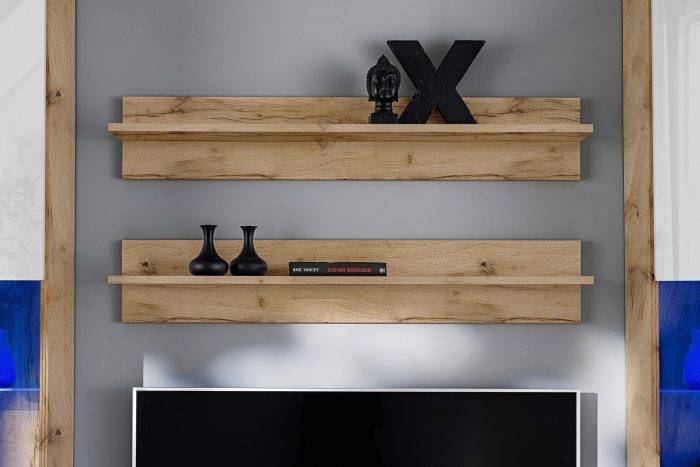 Zestaw Mebli RTV Varallo, Biały/Wotan - obrazek 5