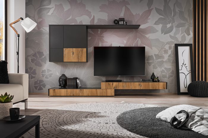 Zestaw Mebli RTV do Salonu Imola Medio - obrazek 2