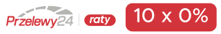 Raty 0% — 10 rat z Przelewy24