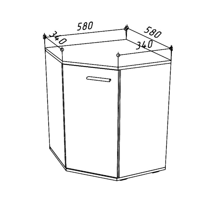 Komoda FAUSKE - obrazek 3