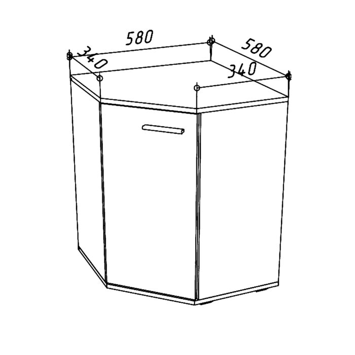 Komoda FAUSKE - obrazek 3