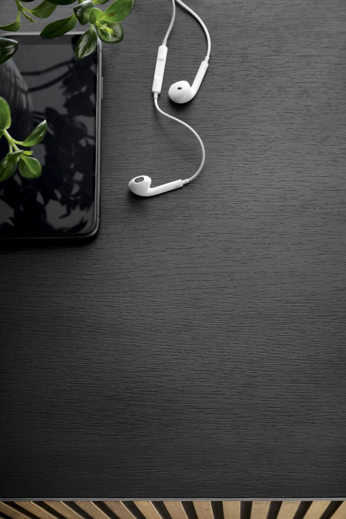 Laval KSZ154 – komoda, dąb wotan, czarny z lamelami, szerokość 154 cm, wysokość 83 cm, głębokość 39 cm - obrazek 9