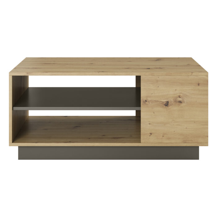 Stolik Kawowy ANDEBU - Dąb - Szary Grafit - obrazek 5