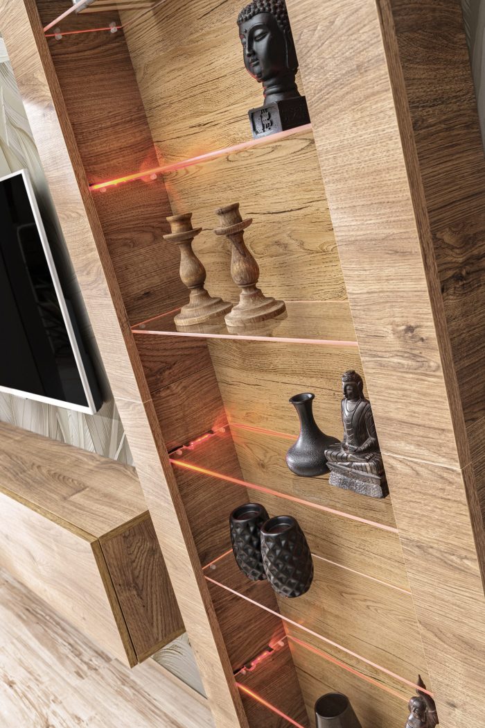 Witryna Wisząca Como Oświetlenie LED RGB - obrazek 9