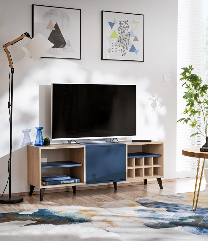 Szafka RTV i Stojak na Wino Fondi - obrazek 2