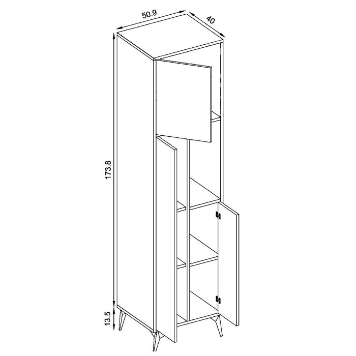 Witryna Stojąca Orvieto - obrazek 3