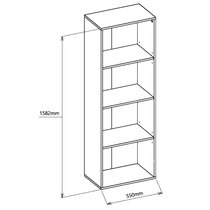 Biblioteczka Taranto, Biała - obrazek 2